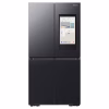 26.7 cu. ft. Large Capacity Side-by-Side Refrigerator with Touch Screen Family Hub in Stainless Steel